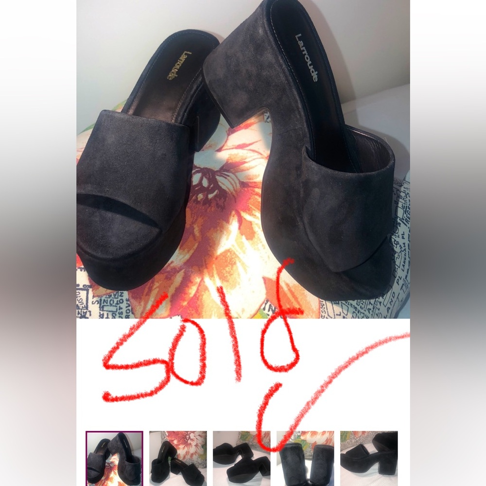 LARROUDE MISO PLATFORM SLIP-ON **SOLD**